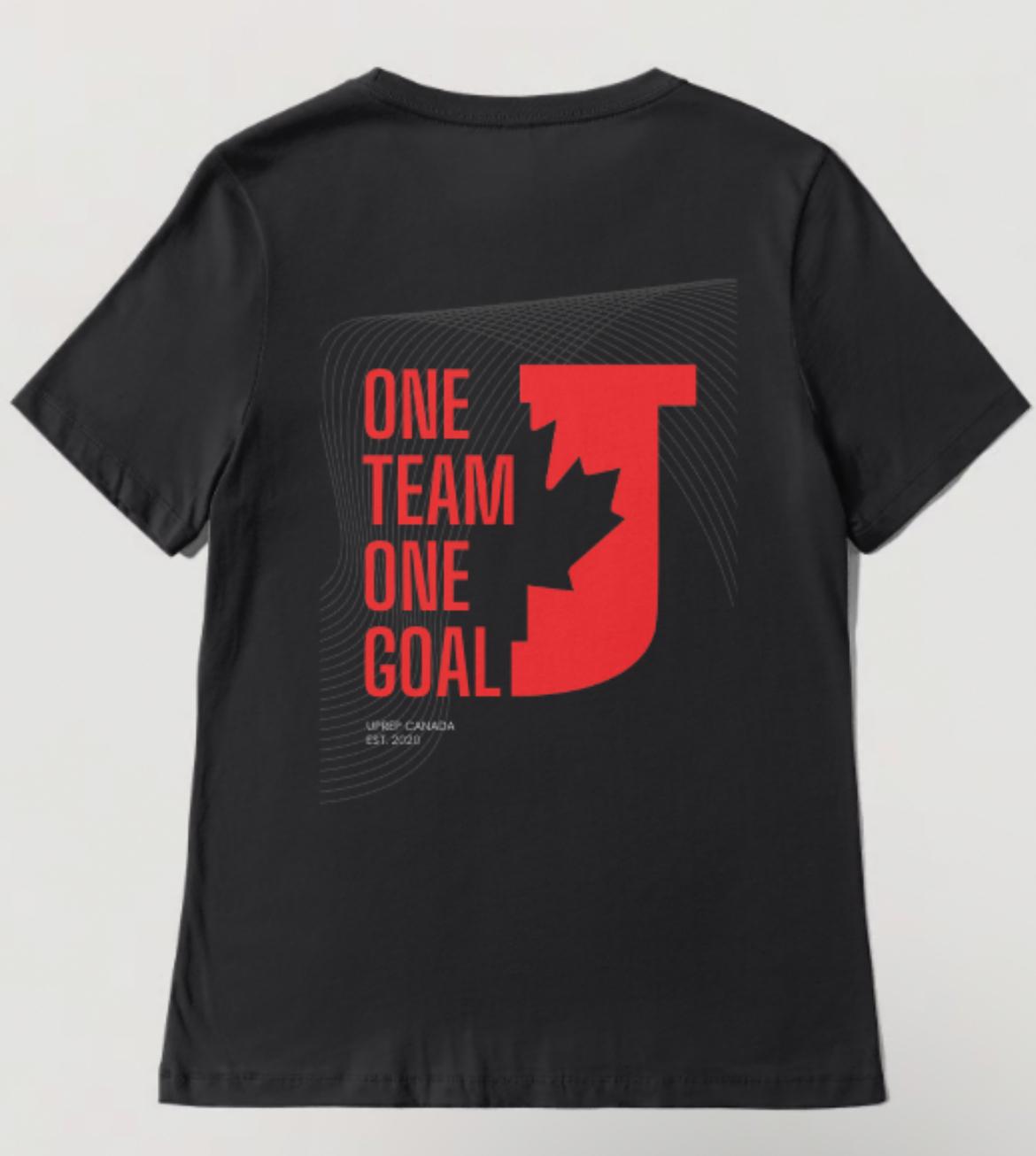 UPrep One Team T-shirt design